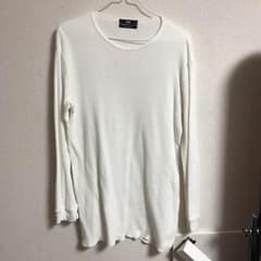 HARE15aw ワッフルロングカットソー 白のサムネイル