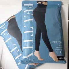 PELTHY RESET LEGGINGS Lサイズ ブラックのサムネイル