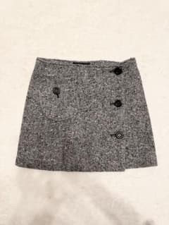 JILLSTUART ツイード巻きミニスカート サイズ2のサムネイル