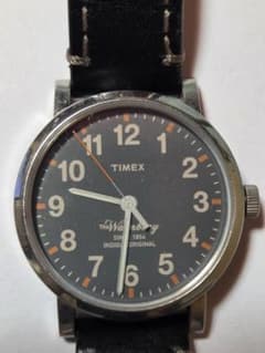 【稼働品】TIMEX タイメックス ウォーターベリー 本革ヴィンテージのサムネイル
