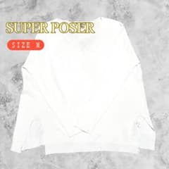 SUPER POSER 긴팔 컷소우 (M) ☆ 가격 협상 OK