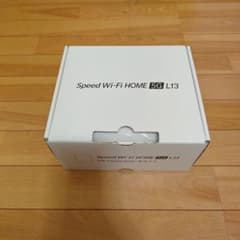 Speed Wi-Fi HOME 5G L13 ホワイトのサムネイル