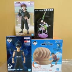 フィギュア まとめ売り 忍たま 鬼滅 ワンピース 幽遊白書 一番くじ プライズ