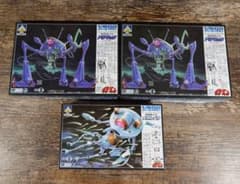 伝説巨神イデオン　1/600　ドグ・マック　ギラン・ドウ　３個セットのサムネイル