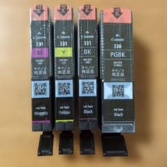 Canon 純正インク BCI-330 PGBK/BCI-331 3色セットのサムネイル