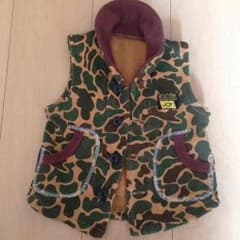 JUNKSTORE ベスト 90 ★値下げ★しました！のサムネイル