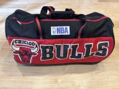 90s NBA公式 シカゴ・ブルズ ダッフルバッグ ACE製【クリーニング済】のサムネイル