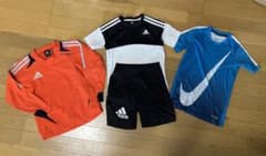 サッカーウェア　ジュニア　アディダス　ナイキのサムネイル