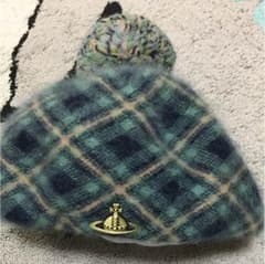 VivienneWestwood チェック ベレー帽 オマケ付のサムネイル