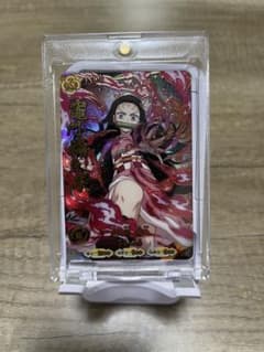 鬼滅の刃 竈門禰豆子 URパラレル バトルスラッシュカードのサムネイル