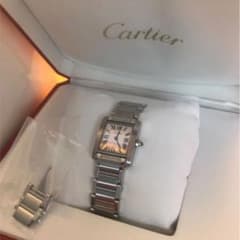Cartier タンクフランセーズ  ピンクシェル　カルティエのサムネイル