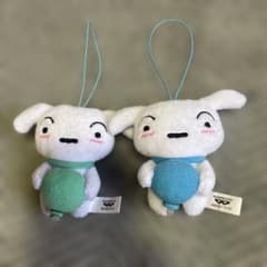 크레용 신짱 시로 스트랩 2개
