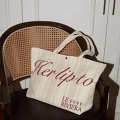 Herlipto Ice Cream Large Tote beigeのサムネイル