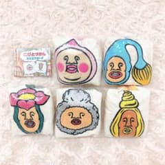 코비토지칸 스퀘어 파우치 전 5종 풀 콤프