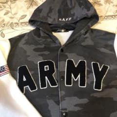 迷彩　ARMY パーカー　スタジャンのサムネイル