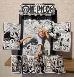 ONE PIECE ルフィ ギア5 フィギュア 額装セット　ニカ 壁掛け可能 ONE PIECE ルフィ ギア5 フィギュア 額装セット ニカ 壁掛け可能