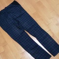 マタニティ　チェックパンツのサムネイル