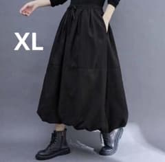 【新品】バルーンスカート 人気のブラックのサムネイル