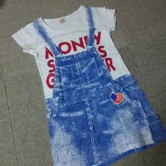 【130】☆ゆずママ様専用☆MPS だまし絵 ロングTシャツのサムネイル