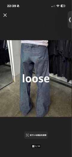 希少 Levi's Engineered Jeans W32 loose ルーズ - メルカリ