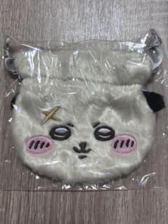 ちいかわ　おかお巾着2 ラッコ　ガチャガチャのサムネイル
