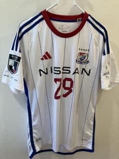 支給 スポンサー入 adidas 横浜F・マリノスユース29 L 白 - メルカリ