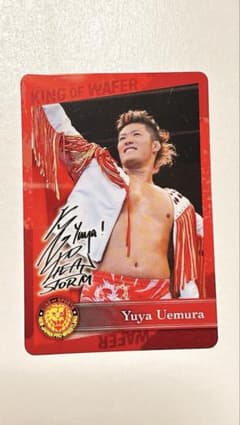 新日本プロレスウエハース コレクトボックス 上村優也のサムネイル