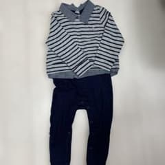 baby GAP ストライプロンパース 18-24ヶ月のサムネイル