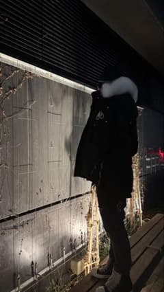 値下げ交渉⭕️】MOOSE KNUCKLES ダウンジャケット ブラック - メルカリ