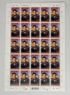 香港切手シート 香港流行歌星 張國榮 香港ポップシンガーズ レスリー