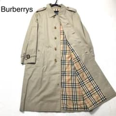 ✨BURBERRY バーバリー ステンカラーコート ベージュ ノバチェック✨ バーバリー Burberrys ベージュ ステンカラーコート ノバチェック