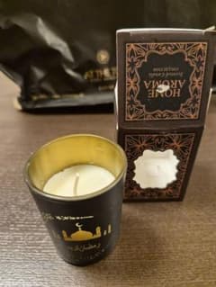 【未使用】AROMA Candle　キャンドル UAE ドバイのサムネイル