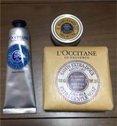 【未使用】ロクシタン シアハンドクリーム、保湿バーム、石鹸のサムネイル