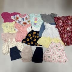 ベビー服 まとめ売り　女の子　14点セット 夏用　90