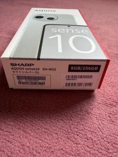 SHARP AQUOS sense10 SH-M33 ライトシルバー 本体 - メルカリ
