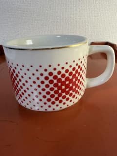 昭和レトロ　渓南陶器（KEINAN CHINA）のビンテージマグカップ