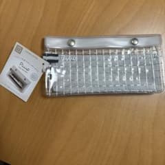 KOKUYO PILOT TOOL PEN CASE クリア シルバーグレーのサムネイル
