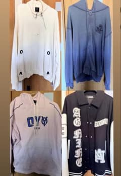 本日限定価格A'GEM9 × OY パーカー スタジャン スウェット 4点