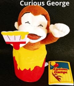 Curious George　おさるのジョージ　プレミアムバケツ小物入れ