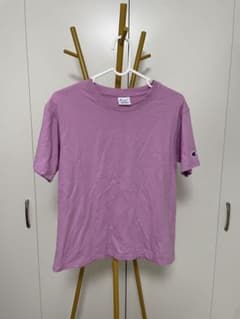 【Champion】レディース 半袖 Tシャツ パープルのサムネイル