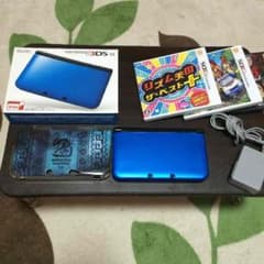3DS LL 3DSソフト 付 モンハン4Gカバー 付 充電器ありのサムネイル