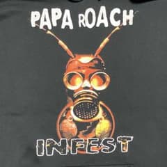 00s PAPA ROACH バンド パーカー XL パパローチ ゴキブリ - メルカリ