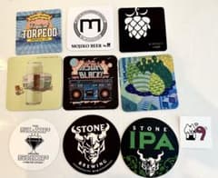 クラフトビール コースターのサムネイル