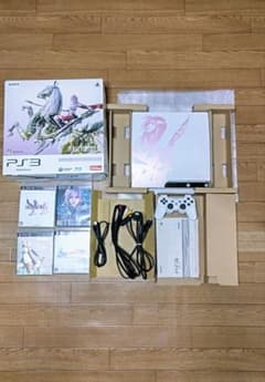 PS3 本体 ファイナルファンタジー ライトニングエディション＋FFソフト計４点のサムネイル