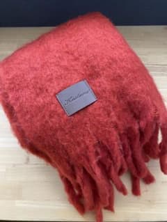 【美品】Kastane マフラー レッドのサムネイル