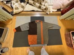 ブロックカラー ニットセーターのサムネイル