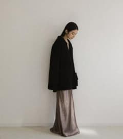 ENOF ace long skirt Brown Lのサムネイル