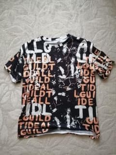 グラフィックプリント 半袖Tシャツ XL オーバーサイズ着にものサムネイル