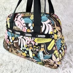 ハワイ限定】レスポートサック ワヒネフラ柄 フラガール ボストン