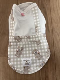 Radica 犬用 ベア柄 ギンガムチェック トップスのサムネイル
